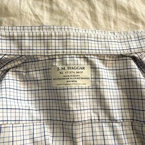 XL brand new J.M HAGGAR button up long sleeve